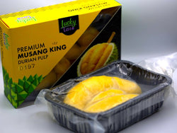 Collection of Lucky Taro Premium Musang King Durian Pulp, 14 oz in a gallery layout