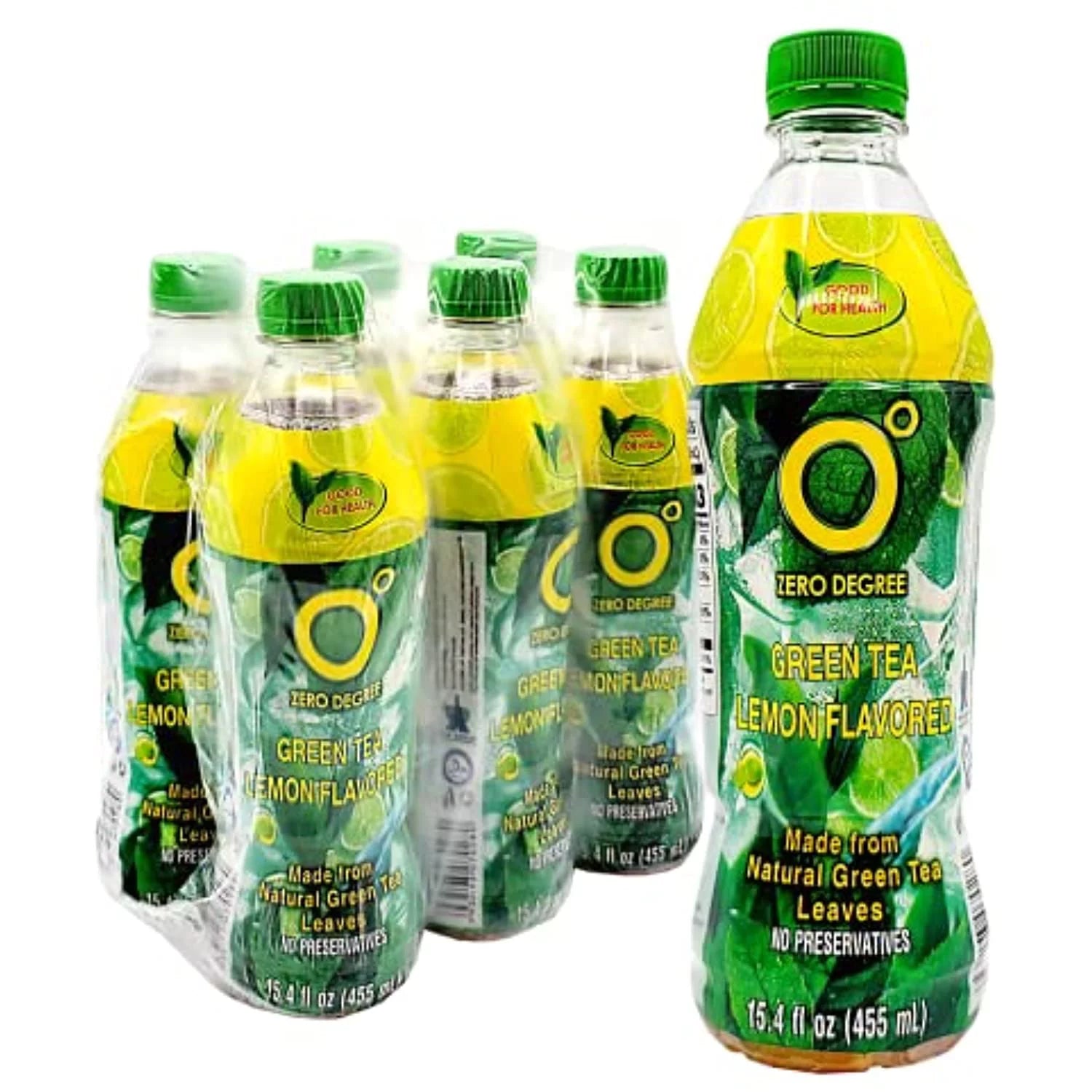 Collection of Zero Degree Green Tea Lemon Flavor 15.4 Fl Oz in a gallery layout