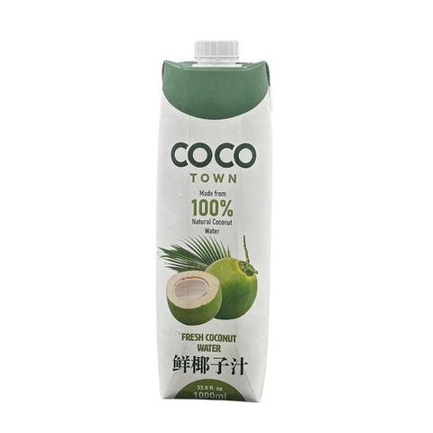 Coco Town - Fresh Coconut Water,  100% Natural Coconut Juice-  1000 ml