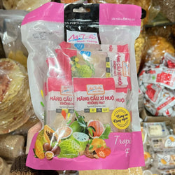Collection of Dried Soursop Fruit Snacks (Mãng Cầu Xí Muội) - 500gr in a gallery layout