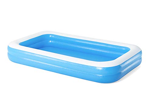 Collection of Family Lounge Pool, Rectangular Inflatable Set, 10ft x 7ft x 27in | Above Ground Pool, Blue in a gallery layout