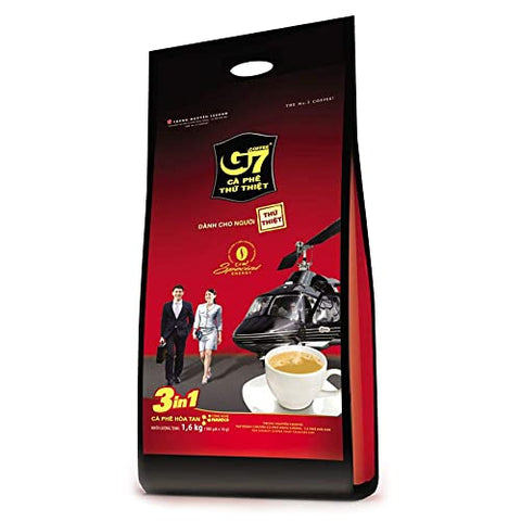 Trung Nguyen — G7 Helicopter 3 In-1 Instant Vietnamese Coffee, 1 pack of 100 single serve