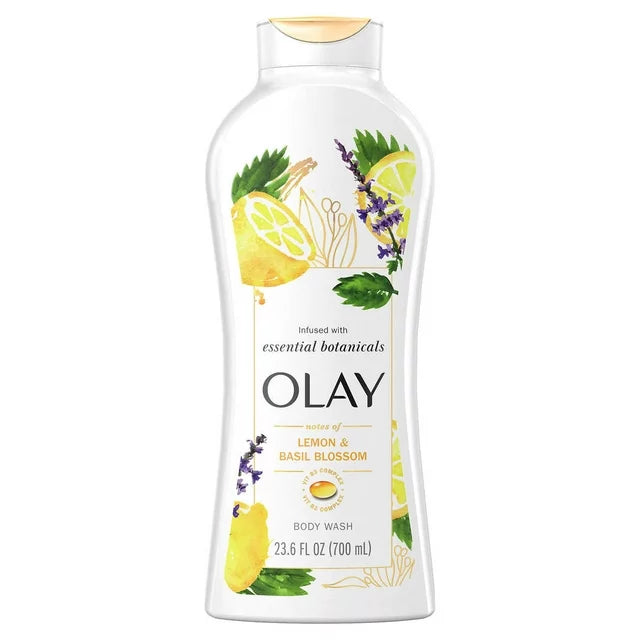 Collection of Olay Essential Botanicals Body Wash 23.6 Fluid Ounce (Pack of 3) in a gallery layout