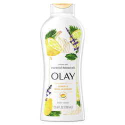 Collection of Olay Essential Botanicals Body Wash 23.6 Fluid Ounce (Pack of 3) in a gallery layout