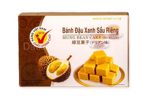 Green Bean Cake with Durian Flavor - Product of Vietnam - Net wt: 8.8 Oz