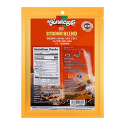 Collection of Vinacafe Vietnamese Instant Coffee, Strong Blend Special, 3 in 1 Instant Coffee Mix, 20 Sachets/ Bag in a gallery layout