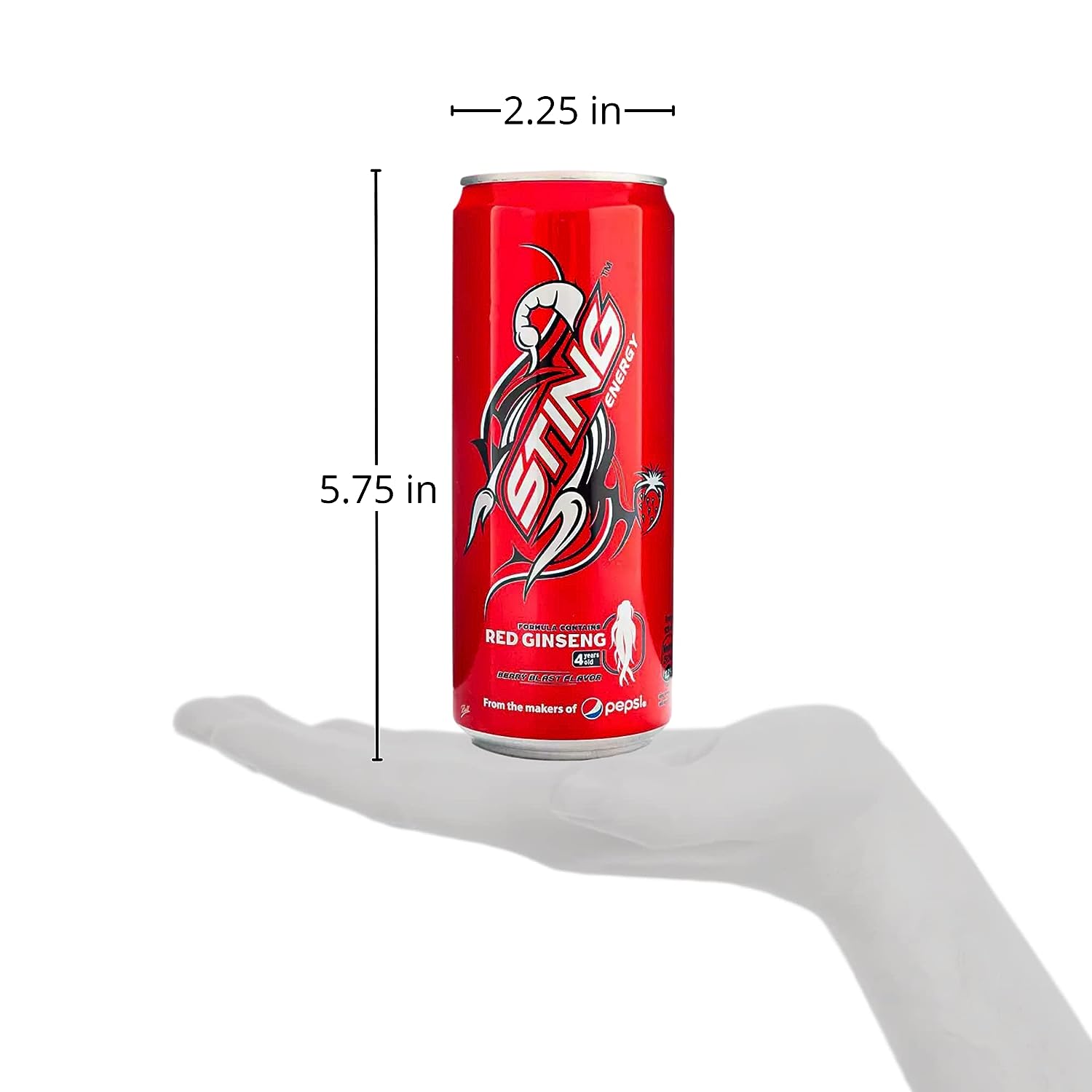 Collection of Sting Energy Drink - Red Ginseng / Nuoc Tang Luc Sting 320ML (1 Botle ) in a gallery layout