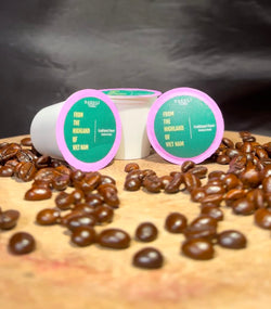 Collection of Dakoli V- Cup Coffee, Medium and Dark Roast, Supremo Blend Vietnamese-Colombia Coffee in a gallery layout