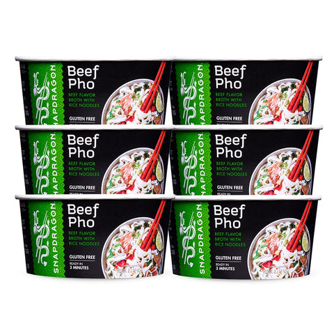 Snapdragon Vietnamese Pho Bowls, Traditional Vietnamese Pho with Beef Flavor