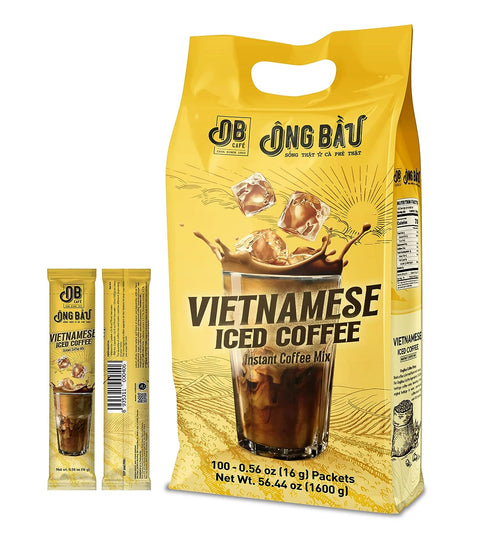 Ong Bau Vietnamese Instant Coffee with C-Power Technology for Energy Boost