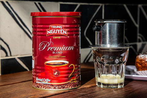Trung Nguyen Premium Blend Vietnamese Coffee, 15 Ounce