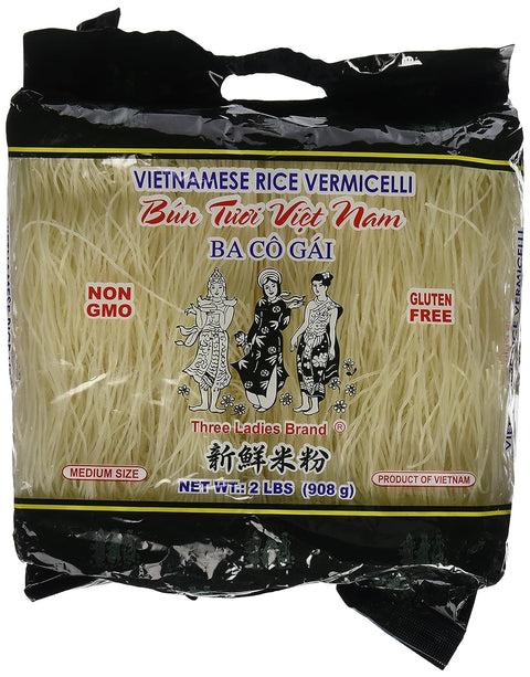 Three Ladies Brand Vietnamese Vermicelli Rice Stick 1lb