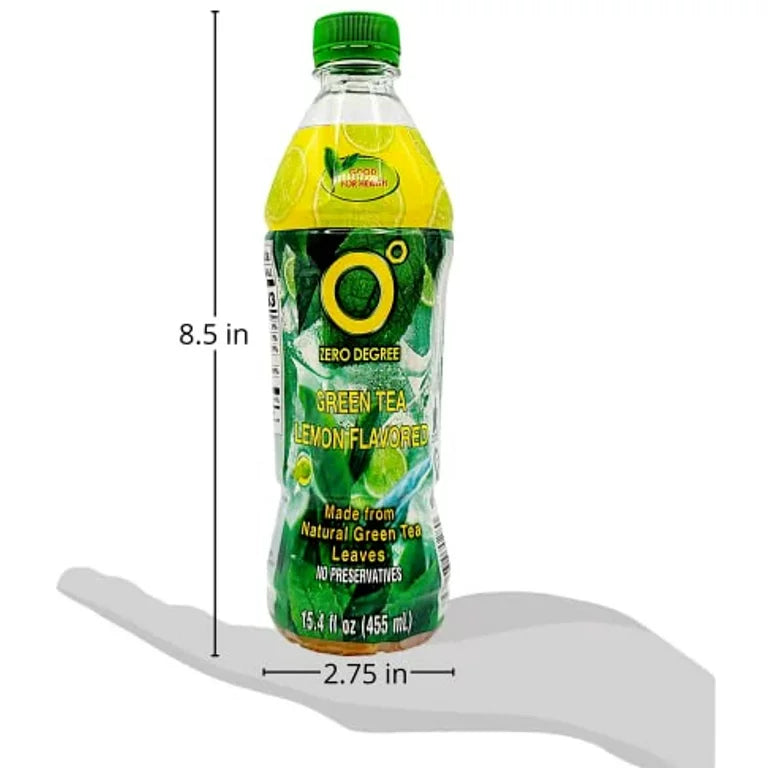 Collection of Zero Degree Green Tea Lemon Flavor 15.4 Fl Oz in a gallery layout
