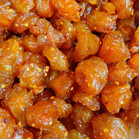Soft Plum spicy sweet and sour - Mận Dẻo Cay Chua Ngọt - 0.5 lb