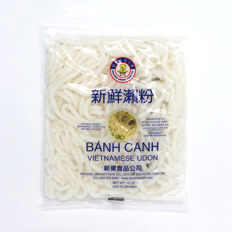 Sincere Vietnamese Rice Udon - BÁNH CANH - BLUE  15 oz