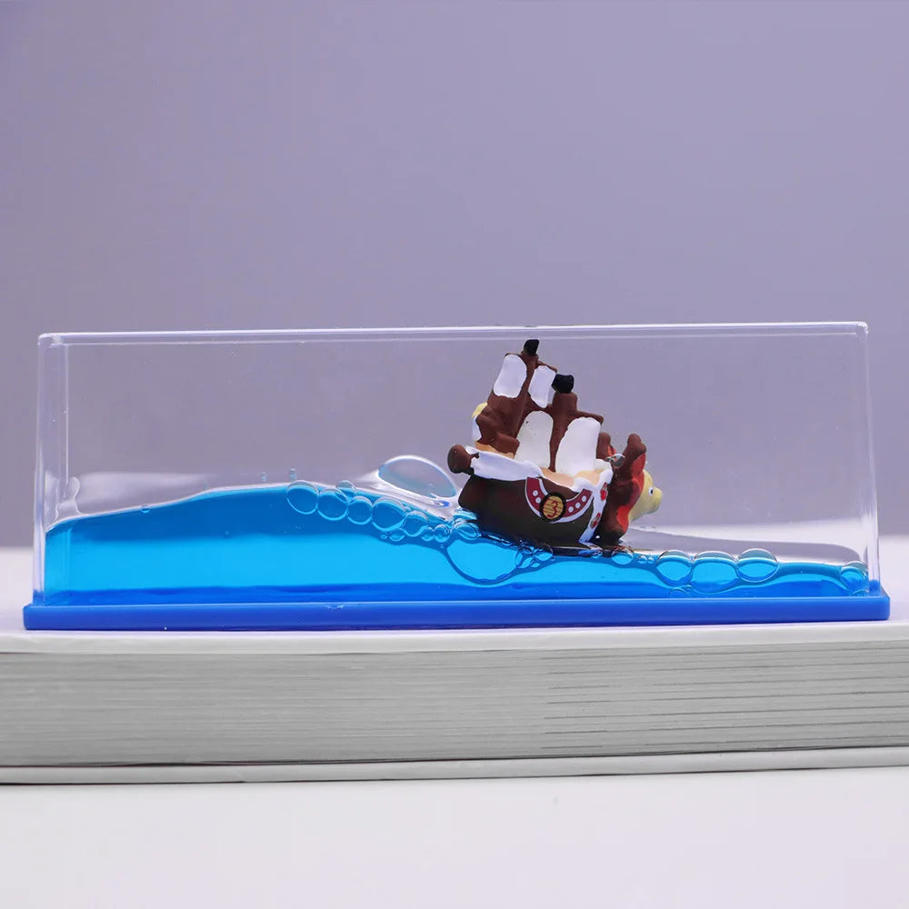 Collection of One Piece Floating Boat Ornament in a gallery layout