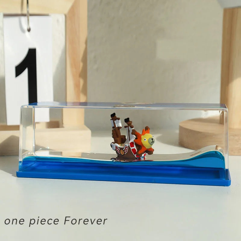 Collection of One Piece Floating Boat Ornament in a gallery layout