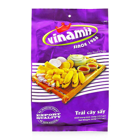 Vinamit Vietnam Mixed Fruit Chips - High Quality Food - 8.8 Oz (250g)