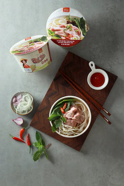 Collection of Beef Flavored Instant Pho Noodle Bowl - (Pack of 9) - Pinsot in a gallery layout