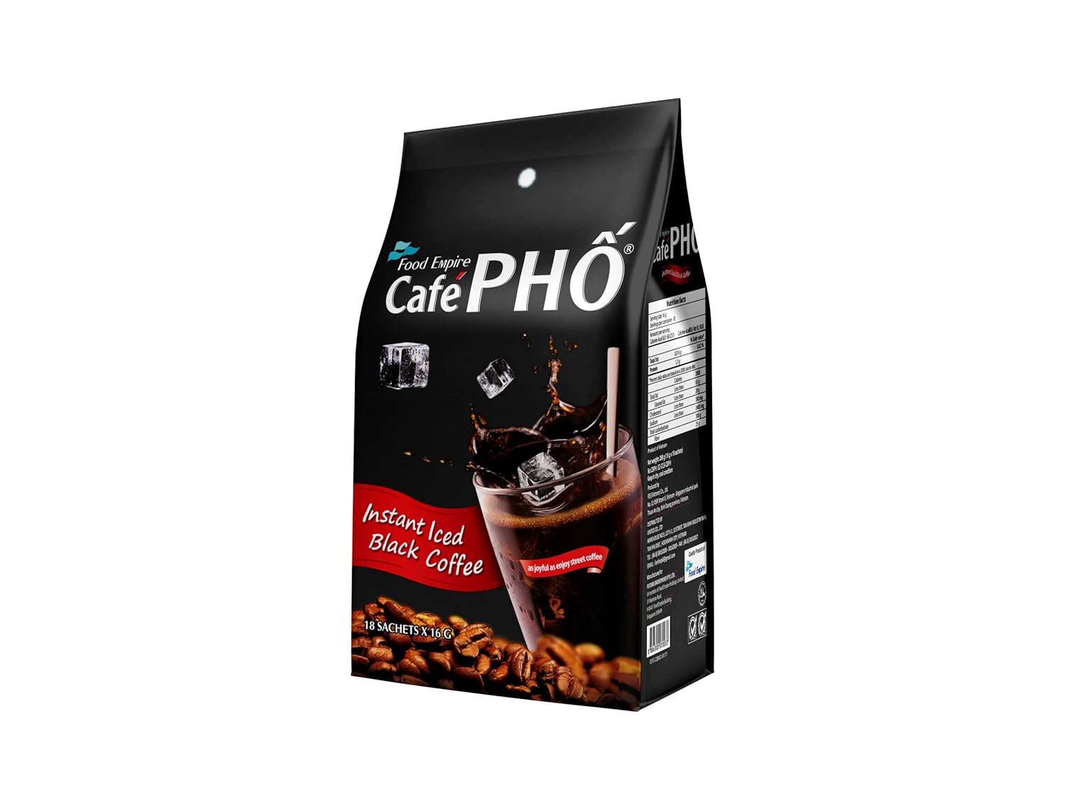 Collection of Cafe Pho Black Coffee , Bag of 18 Sachets - Pinsot in a gallery layout