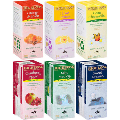 Bigelow Herbal Tea, Variety Pack, 168 bags