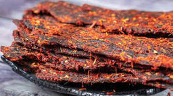 Collection of Hot Beef Jerky- khô Bò Cay - 0.5 lb in a gallery layout