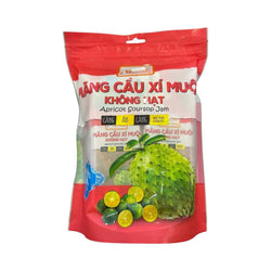 Collection of Dried Soursop Fruit Snacks (Mãng Cầu Xí Muội) - 500gr in a gallery layout