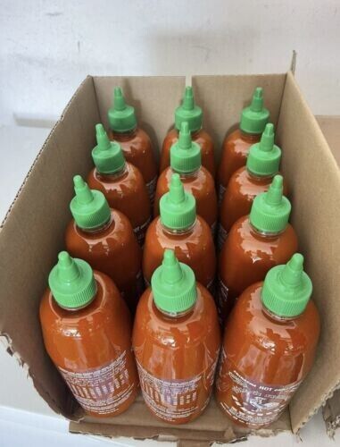 Collection of Full Case Huy Fong Sriracha Hot Chili Sauce12 Bottles 28oz Sriracha. May 2025 New in a gallery layout
