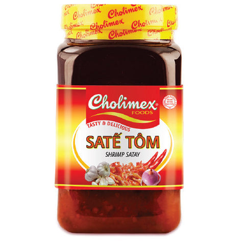 Cholimex Sate Tom Shrimp Satay Plastic Bottle 450G