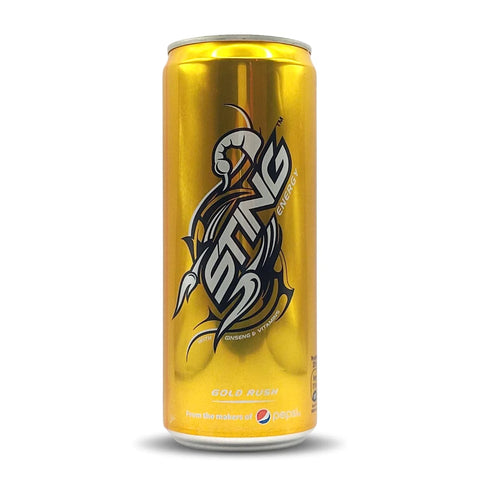 Sting Energy Drink - Gold Ginseng / Nuoc Tang Luc Sting 320ML (1 Botle )