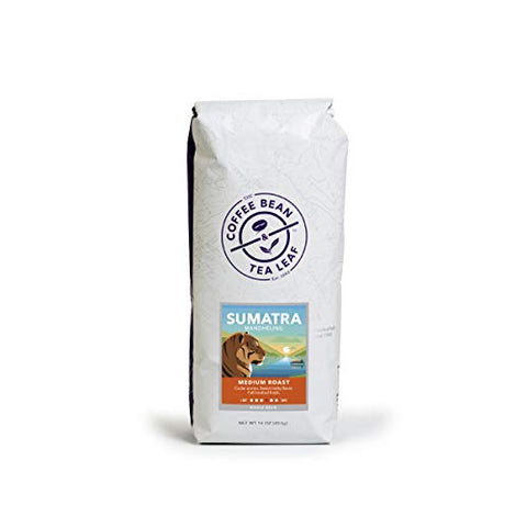 Sumatra Coffee, Medium Roast Whole Coffee Beans, 1Lb Bag