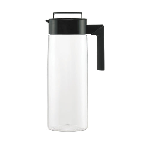 Takeya Patented and Airtight Pitcher Made in the USA, BPA Free, 2 qt, Black
