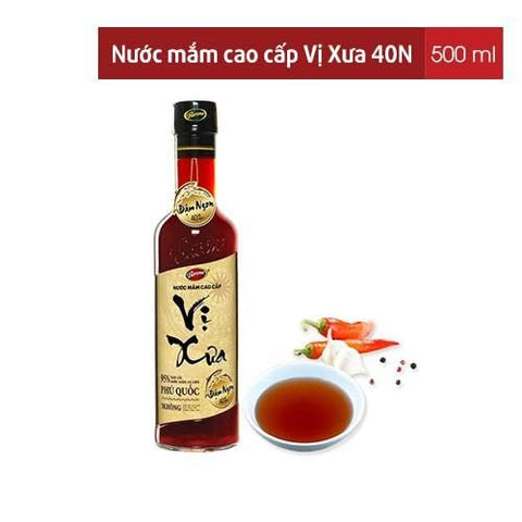 Anchovy Sauce 40N - Nuoc Mam Ca Com Cao Cấp Vi Xua 40N - 500ml