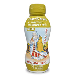 Collection of Longevity Brand Full Cream Sweetened Condensed Milk Squeeze Bottle 15.8oz in a gallery layout