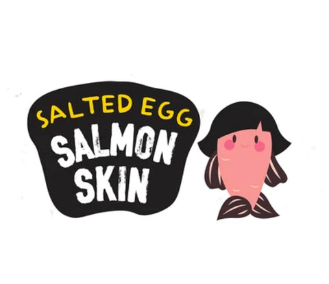 IRVINS Salted Egg Salmon Skin 50g, 1.7637 Ounce