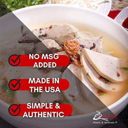 Collection of Quoc Viet Foods Pork Flavored Soup Base 10oz Cot Sup Heo in a gallery layout