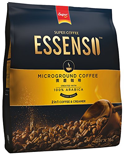 Super Essenso 2 In 1 Coffee & Creamer/Smooth Creamy Brew With No Added Sugar (20s x 16g)