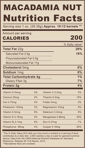 Collection of Ong Ba Premium Vietnamese Roasted Macadamia Nuts, Unsalted, In-shell | 500g | 17.6 oz | in a gallery layout