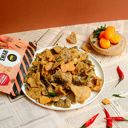 Collection of IRVINS Salted Egg Salmon Skin 50g, 1.7637 Ounce in a gallery layout