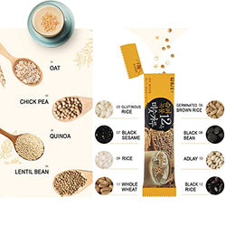 Collection of Damtuh Korean 12 Super Mixed Grain Powder Meal Replacement Shake Breakfast Simple Meal Superfoods Misugaru 20g x 40 Sticks in a gallery layout