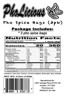 Collection of Pho Spice Bag | Vietnamese Pho Spices | Five-Spice Seasoning in a gallery layout