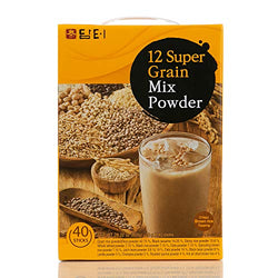 Collection of Damtuh Korean 12 Super Mixed Grain Powder Meal Replacement Shake Breakfast Simple Meal Superfoods Misugaru 20g x 40 Sticks in a gallery layout