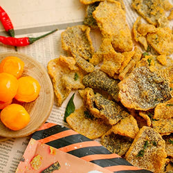 Collection of IRVINS Salted Egg Salmon Skin 50g, 1.7637 Ounce in a gallery layout