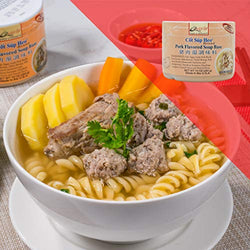 Collection of Quoc Viet Foods Pork Flavored Soup Base 10oz Cot Sup Heo in a gallery layout