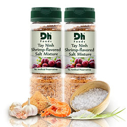Collection of Dh Foods Shrimp Salt (Pack of 2) | Vietnamese seasoning salt | For fruits and vegetables | NO Synthetic Color - NO Artificial Preservative | 4 oz Net Wt. in a gallery layout