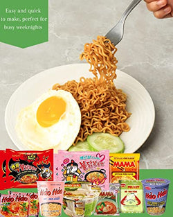 Collection of Dakoli Asian Instant Ramen - Variety Bundle Care Package with Chopsticks for College Students, Camping, & Traveling (12 Pack Assorted) in a gallery layout