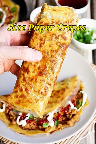 Collection of MekomanRice Papers - Bánh Tráng Wrappers for Spring rolls Round 22cm, 12oz in a gallery layout