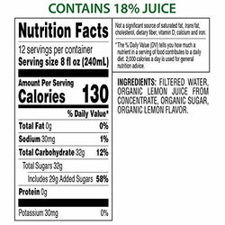 Collection of Organic Lemonade 96 fl. oz, 2-count in a gallery layout