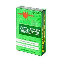 Collection of EAGLE BRAND MEDICATED OIL 24ML (O.8 OZ) in a gallery layout