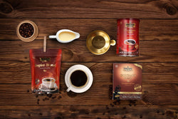 Collection of King Coffee Gourmet Blend Premium, Vietnamese Ground Coffee 500g (17.6 oz) in a gallery layout
